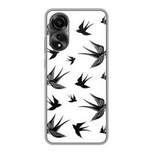 Чохол з пташками на OPPO A78 (4G) (VPrint)