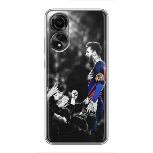 Чехлы Месси для OPPO A78 (4G) (AlphaPrint) (Lionel Messi)