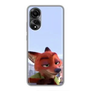 Чехол Зоотрополіс на OPPO A78 (4G) (Лис Ник)