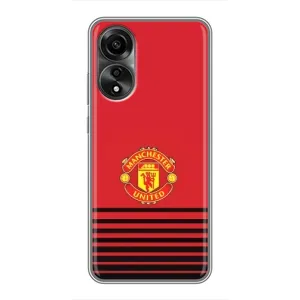 Чехол Манчестер Юнайтед для Оппо А78 (AlphaPrint) (manchester united)