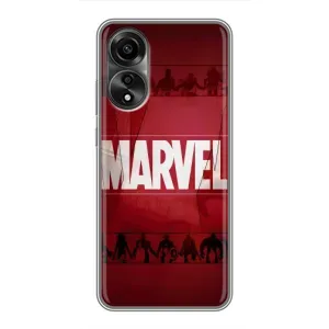 Чехол с принтом «MARVEL» для OPPO A78 (4G)