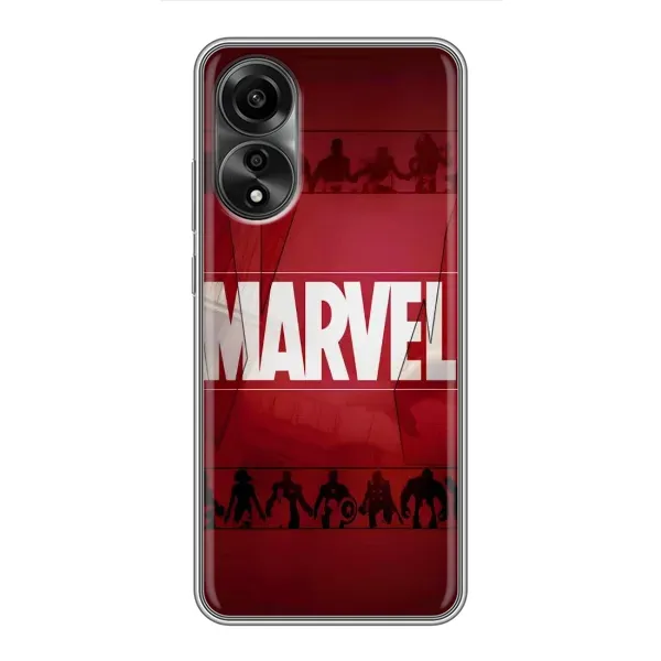 Чехол с принтом «MARVEL» для OPPO A78 (4G)