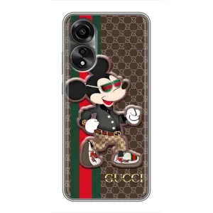 Чохли  GUCCI для OPPO А78 (4G) (AlphaPrint)