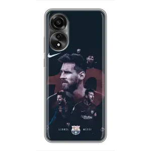 Чехлы Месси для OPPO A78 (4G) (AlphaPrint) (Месси 10)