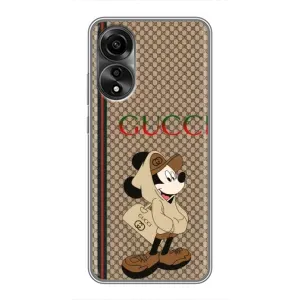 Чохол з принтом «Mickey GUCCI» для OPPO A78 (4G)