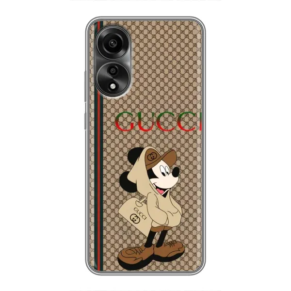 Чохол з принтом «Mickey GUCCI» для OPPO A78 (4G)