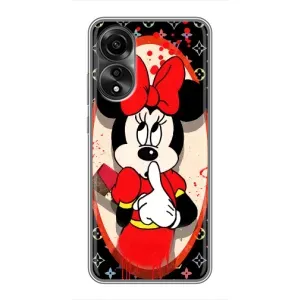 Чохол Disney Mouse OPPO A78 (4G) (PREMIUMPrint) (Мінні Маус ЛВ)