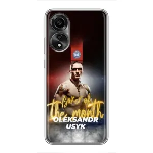 Чохол з принтом «Olexandr Usyk» для OPPO A78 (4G)
