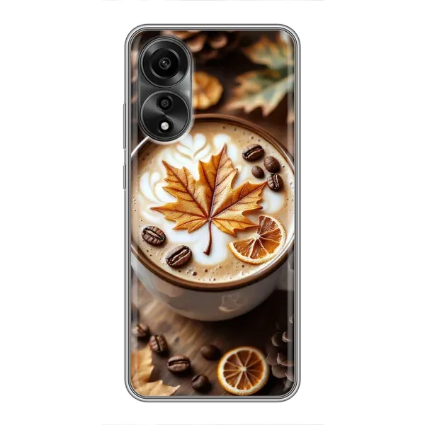 Чехол с принтом «Пряный кофе» для OPPO A78 (4G) Чехол с принтом «Пряный кофе» для OPPO A78 (4G)