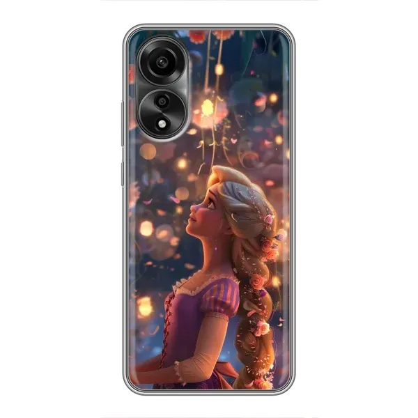 Чехол с принтом «Рапунцель фонарики» для OPPO A78 (4G) Чехол с принтом «Рапунцель фонарики» для OPPO A78 (4G)