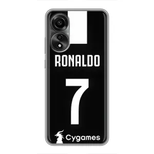 Чехол Криштиану Роналду для OPPO A78 (4G) (AlphaPrint) (RONALDO 7)