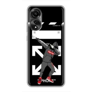Чехол для OPPO A78 (4G) с картинкой Supreme (AlphaPrint)