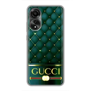 Чохол з принтом «Текстура Гуччі» для OPPO A78 (4G)