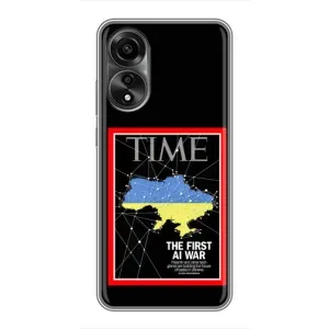 Украинские, патриотические Чехлы для Оппо А78 (TIME Ukraine)