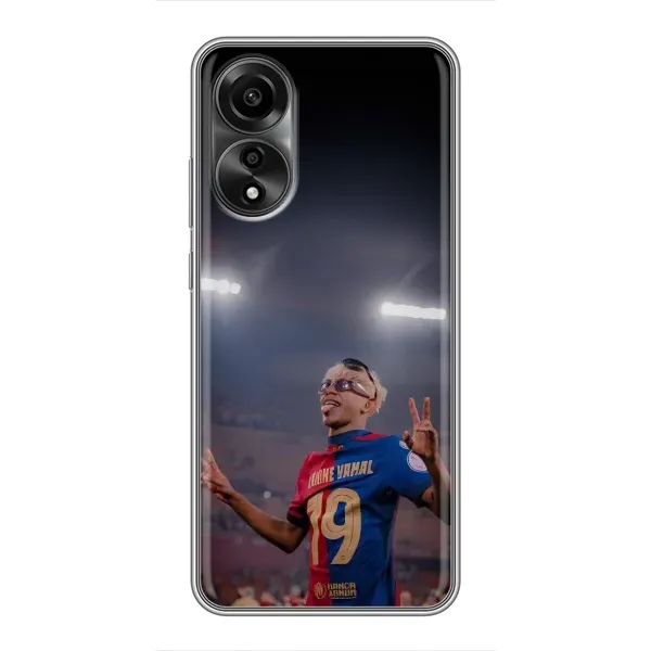 Чехол с принтом «Ямаль на стадионе» для OPPO A78 (4G)