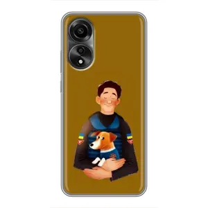 Чехлы с картинкой собаки Патрон для OPPO A78 (4G) (AlphaPrint) (ЗСУ Патрон)