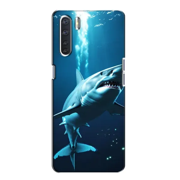 Чехол с принтом «Акула под водой» для OPPO A91