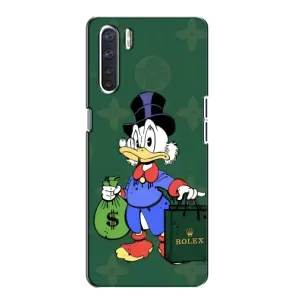 Чехли для Oppo A91 - Скрудж МакДак Louis Vuitton (PREMIUMPrint) (Богата Утка)