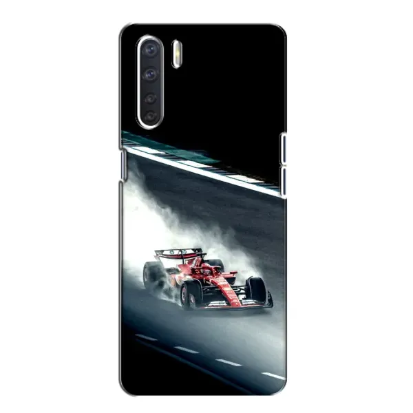 Чохол з принтом «Болід гоночний» для OPPO A91