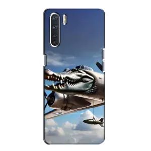 Чохол з мемом Тралалело тралала на Oppo A91 (Бомбардіро крокоділо)