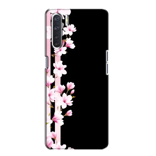 Чохол з принтом «Квіточки» для OPPO A91