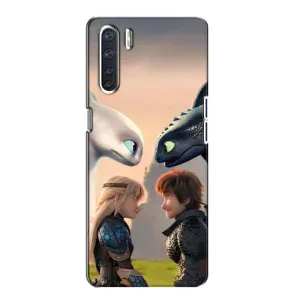 Чохол як приборкати дракона на Oppo A91 (Гикавка і Астрід)