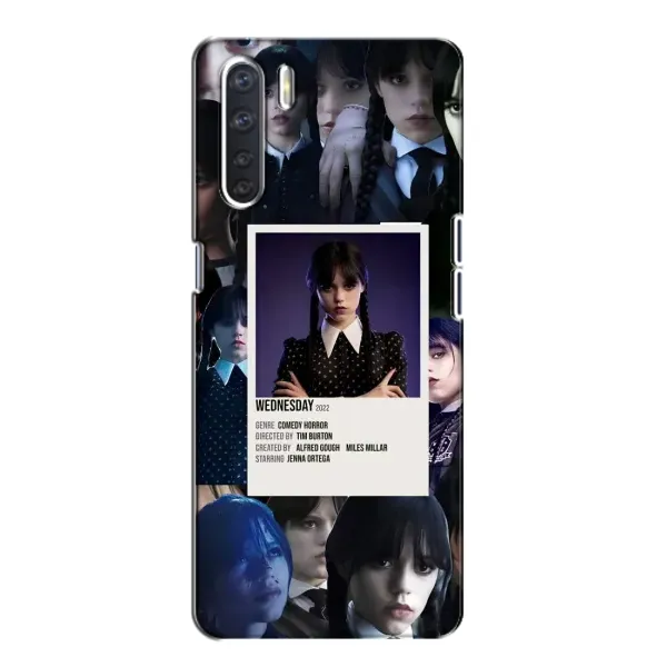 Чохол з принтом «колаж Венздей» для OPPO A91
