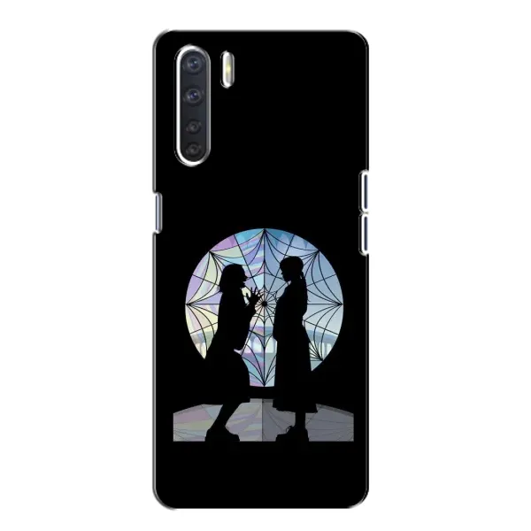 Чохол з принтом «кімната Венздей» для OPPO A91