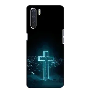 Чехол для Oppo A91 (AlphaPrint) - (Христианские)