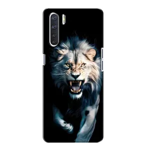 Чехол с принтом «Лев в темноте» для OPPO A91