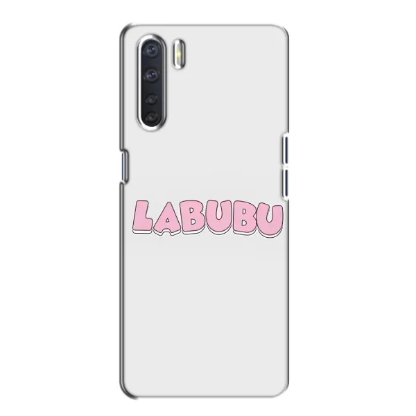 Чохол з принтом «Лого Лабубу» для OPPO A91