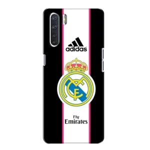 Чохол для Oppo A91 з принтом Реал Мадрид (Лого Real Madrid)