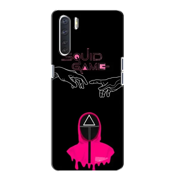 Чохол з принтом «Мінімалізм Гра кальмара» для OPPO A91