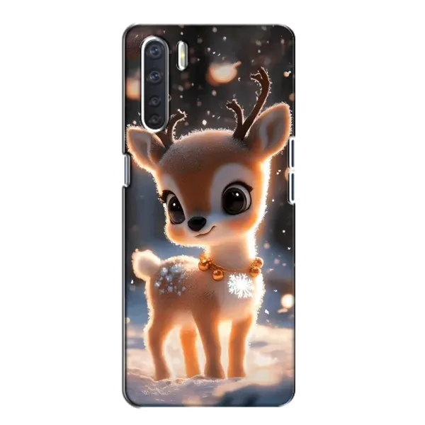 Чехол с принтом «Олененок» для OPPO A91