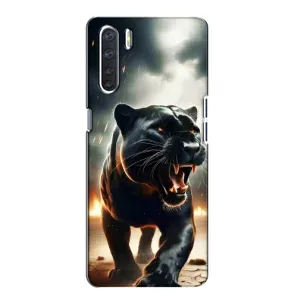 Чехол с принтом «Черная пантера» для OPPO A91