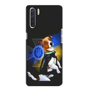 Чехлы с картинкой собаки Патрон для Oppo A91 (AlphaPrint) (Патрон собачка)