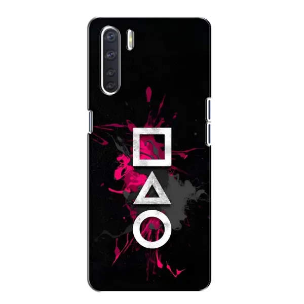 Чохол з принтом «Символи Гра кальмара» для OPPO A91