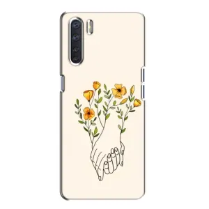 Чехлы для любимой на OPPO А91 (VPrint) (Руки любві)