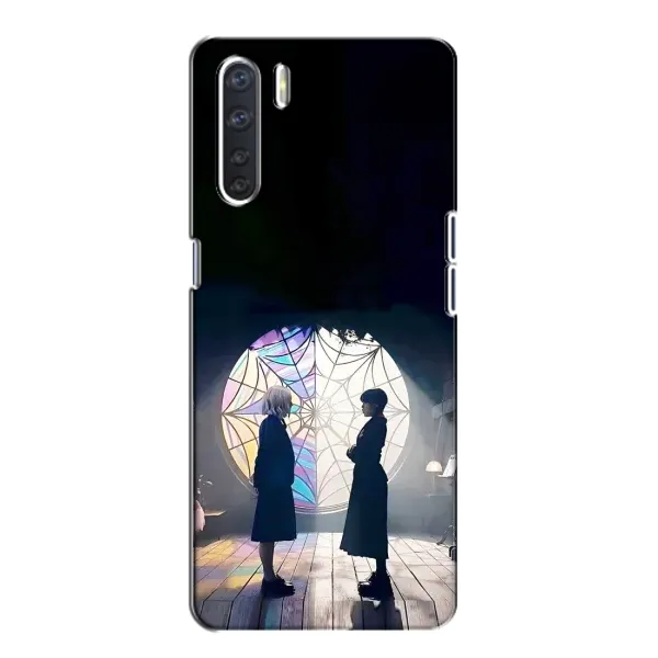 Чохол з принтом «Венздей та Інід» для OPPO A91