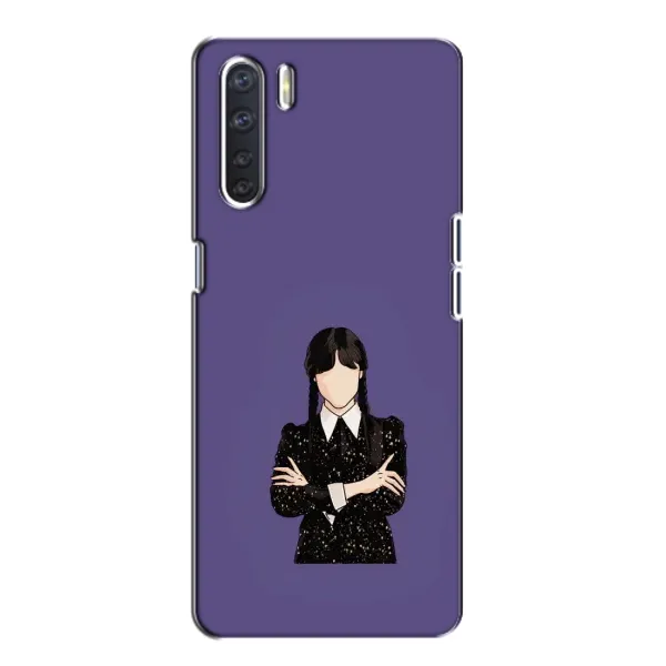 Чохол з принтом «Венздей у чорному» для OPPO A91