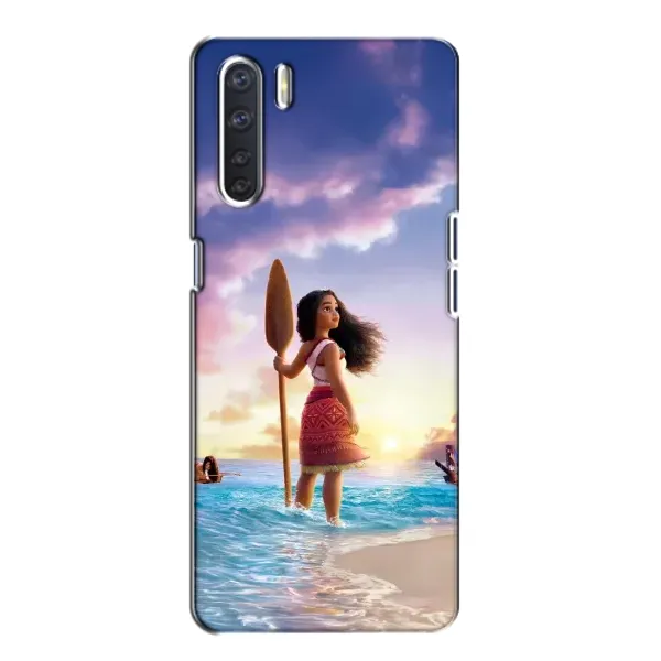 Чохол з принтом «Моана з веслом» для OPPO A91