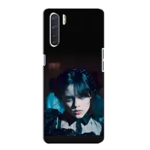 Чохли Венсдей на Oppo A91 Уенсдей (AlphaPrint) (погляд Венздей)