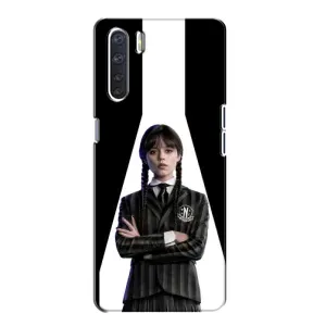 Чохли Венсдей на Oppo A91 Уенсдей (AlphaPrint) (W-Wednesday)