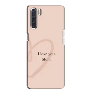 Чохол з принтом «Серце мамі» для OPPO A91