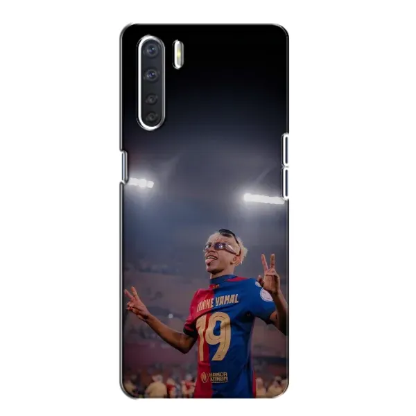 Чехол с принтом «Ямаль на стадионе» для OPPO A91