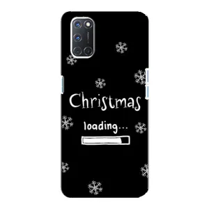 Різдвяні, Святкові Чохли для OPPO А92 (Christmas loading)