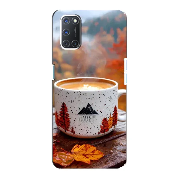 Чохол з принтом «Кава на природі» для OPPO A92 Чохол з принтом «Кава на природі» для OPPO A92