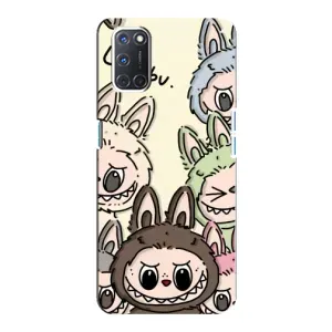 Чехол с принтом «Золотая обезьяна Bored Ape» для OPPO A92