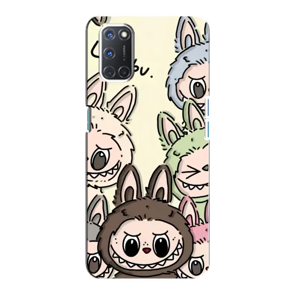 Чехол с принтом «Золотая обезьяна Bored Ape» для OPPO A92