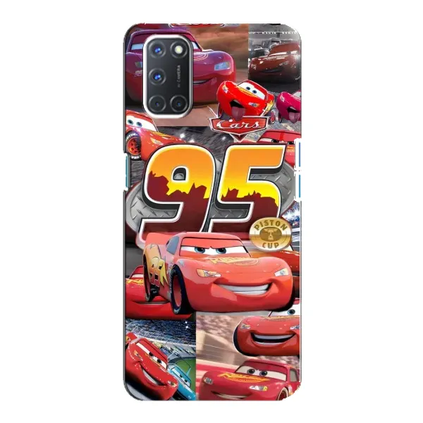 Чохол з принтом «Колаж Блискавка Маквін» для OPPO A92